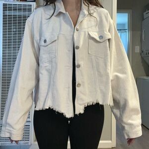 Altard State Ivory Jean Jacket